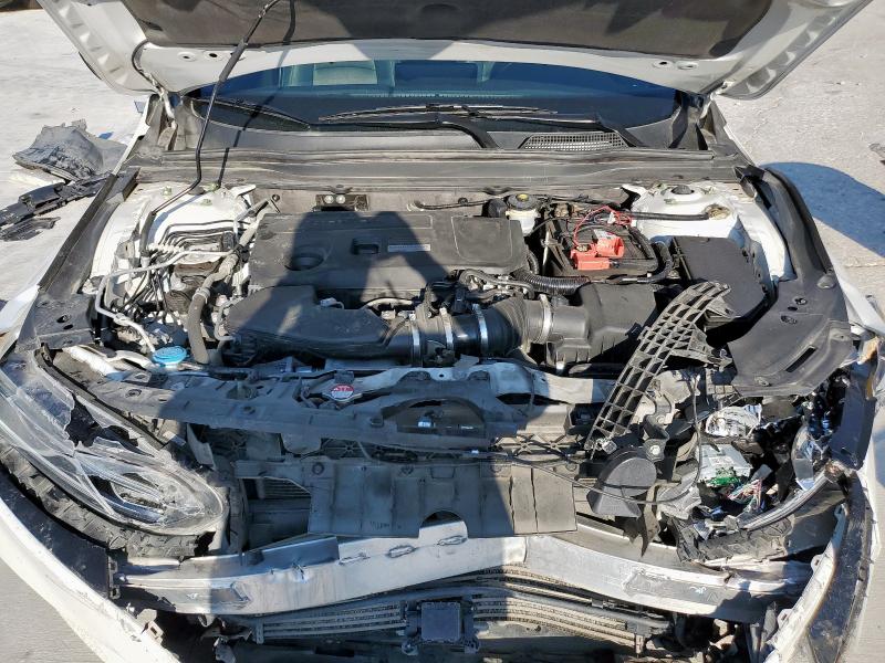 1HGCV2F30KA036264 - 2019 HONDA ACCORD SPORT WHITE photo 11
