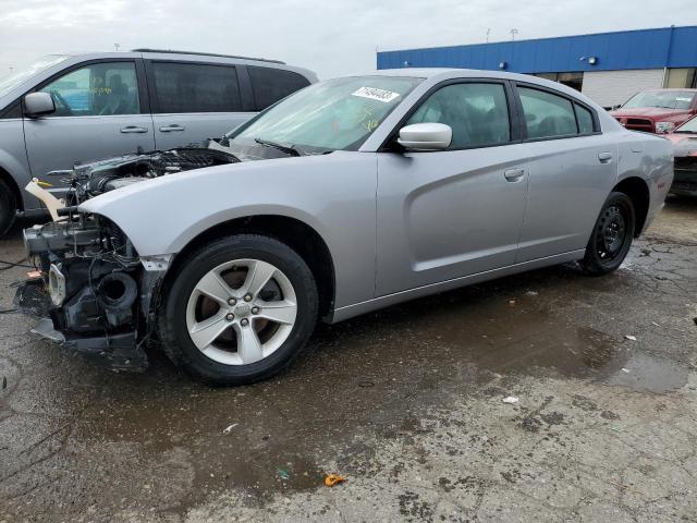 2B3CL3CG1BH583404 - 2011 DODGE CHARGER SILVER photo 1
