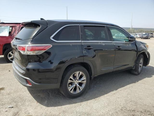 5TDKKRFH4FS103108 - 2015 TOYOTA HIGHLANDER XLE BLACK photo 3