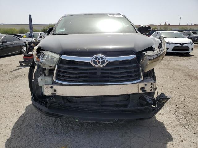 5TDKKRFH4FS103108 - 2015 TOYOTA HIGHLANDER XLE BLACK photo 5