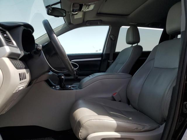 5TDKKRFH4FS103108 - 2015 TOYOTA HIGHLANDER XLE BLACK photo 7