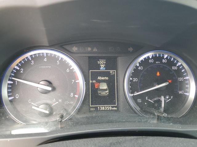 5TDKKRFH4FS103108 - 2015 TOYOTA HIGHLANDER XLE BLACK photo 9