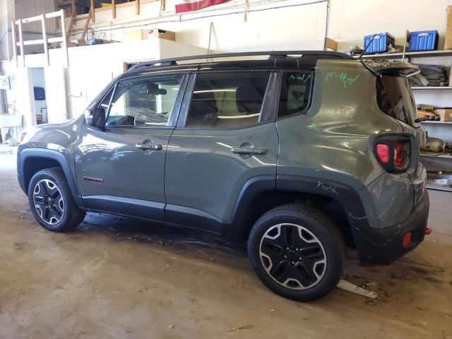 ZACCJBCT3GPD07131 - 2016 JEEP RENEGADE TRAILHAWK GRAY photo 2