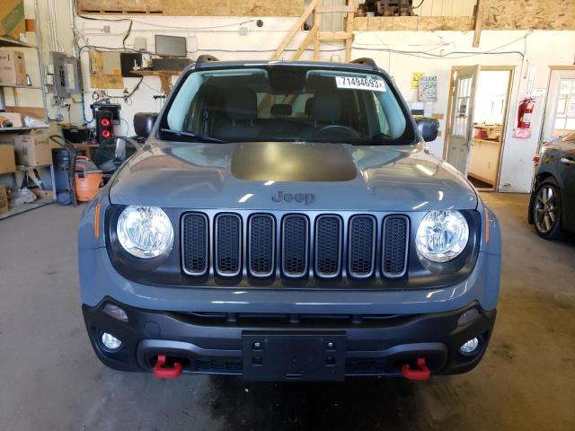 ZACCJBCT3GPD07131 - 2016 JEEP RENEGADE TRAILHAWK GRAY photo 5