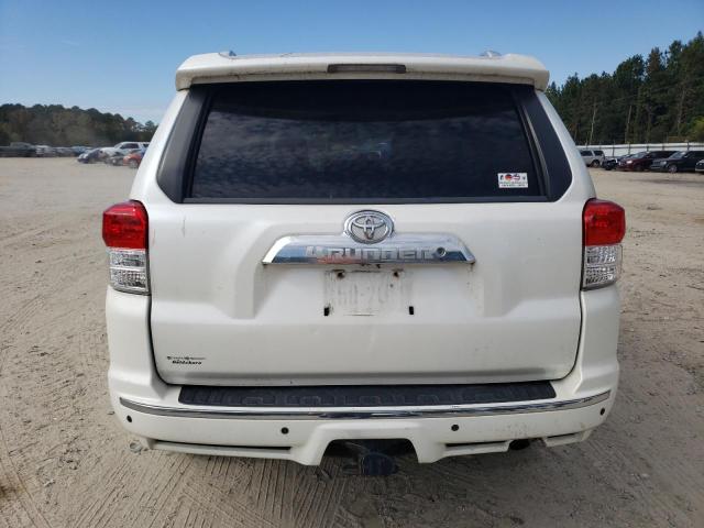 JTEBU5JR5A5003175 - 2010 TOYOTA 4RUNNER SR5 WHITE photo 6