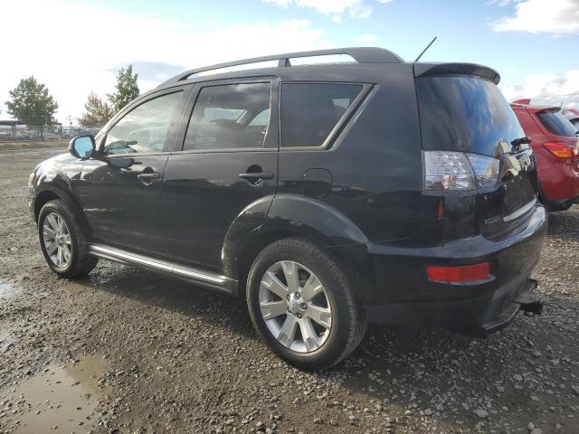 JA4JT3AW9CU007780 - 2012 MITSUBISHI OUTLANDER SE BLACK photo 2