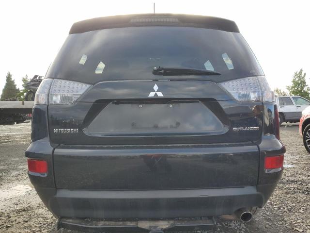 JA4JT3AW9CU007780 - 2012 MITSUBISHI OUTLANDER SE BLACK photo 6