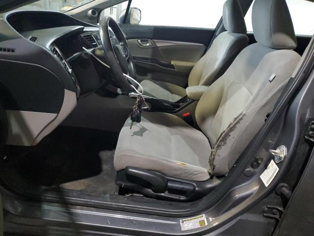 2HGFB2F85DH521117 - 2013 HONDA CIVIC EX 灰色 照片 7