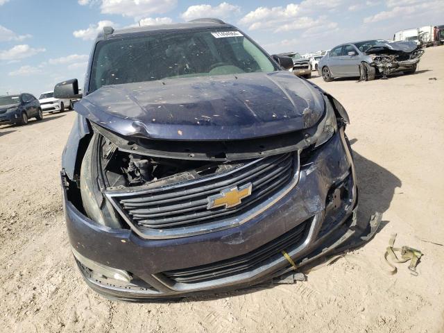 1GNKRFED0EJ318349 - 2014 CHEVROLET TRAVERSE LS BLUE photo 5