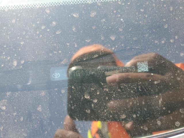 4T1G11AK5PU731653 - 2023 TOYOTA CAMRY SE NIGHT SHADE BLACK photo 12