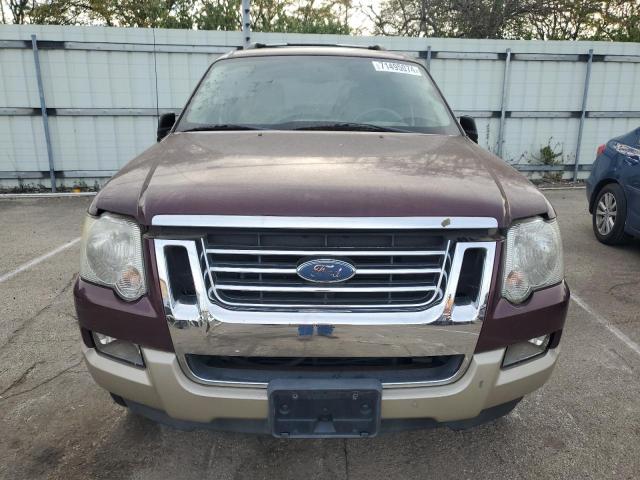 1FMEU74E38UA36421 - 2008 FORD EXPLORER EDDIE BAUER BURGUNDY photo 5