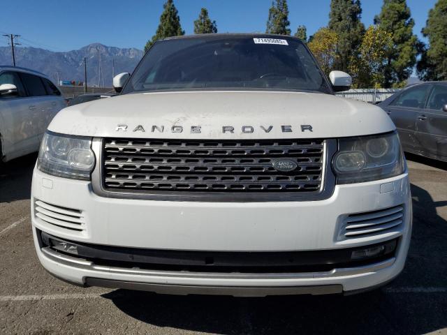 SALGR2PF6GA288520 - 2016 LAND ROVER RANGE ROVE WHITE photo 5