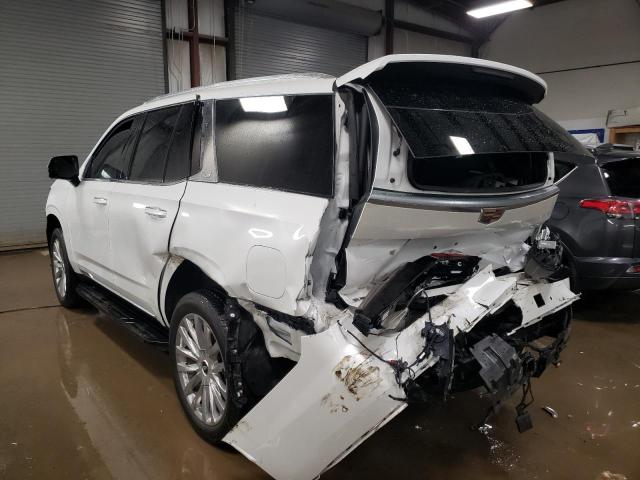 1GYS4BKL0MR317742 - 2021 CADILLAC ESCALADE PREMIUM LUXURY WHITE photo 2