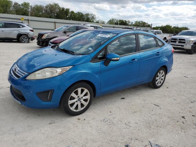 3FADP4BJ1DM113717 - 2013 FORD FIESTA SE BLUE photo 1