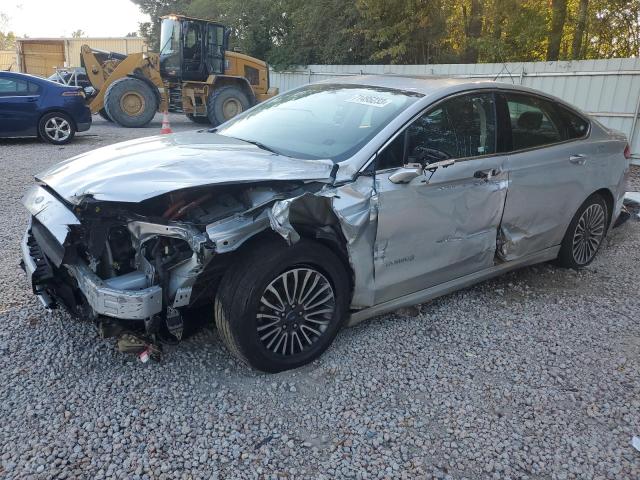 3FA6P0RU9JR138283 - 2018 FORD FUSION TITANIUM/PLATINUM HEV SILVER photo 1