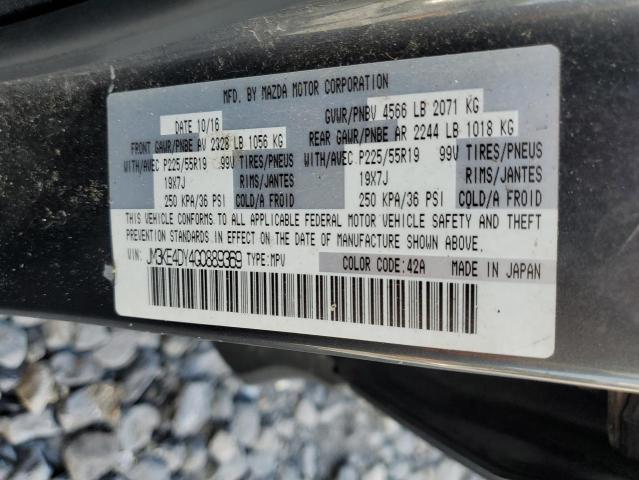 JM3KE4DY4G0889369 - 2016 MAZDA CX-5 GT CHARCOAL photo 13