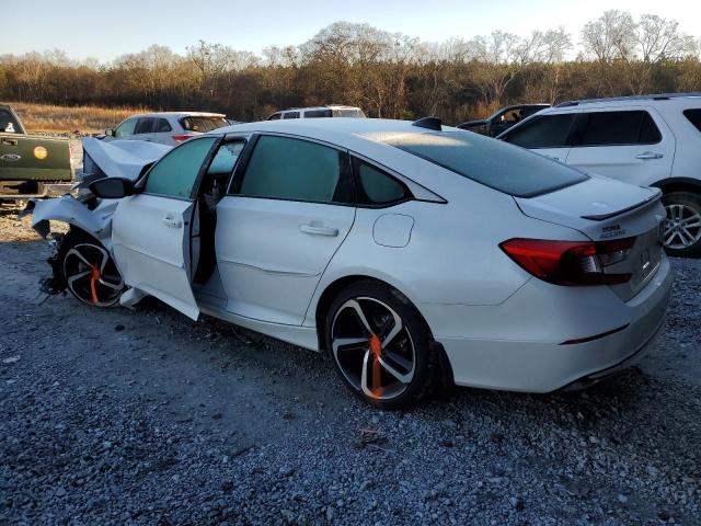 1HGCV3F20NA035892 - 2022 HONDA ACCORD HYBRID SPORT WHITE photo 2