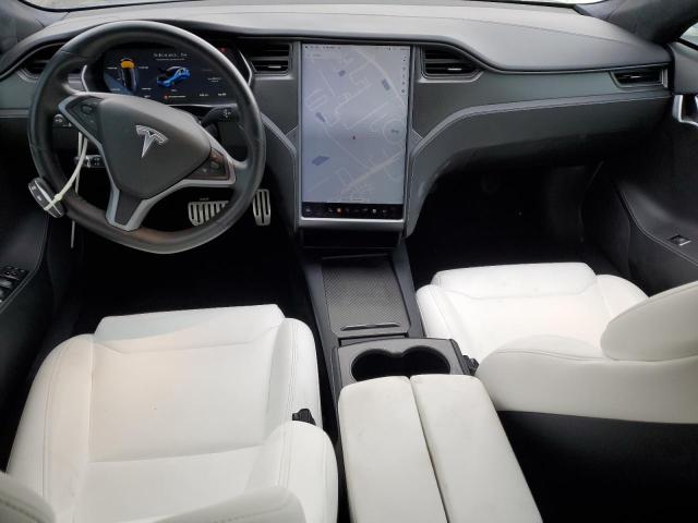 5YJSA1E45KF332088 - 2019 TESLA MODEL S Կապույտ լուսանկար 8