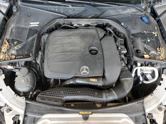 WDDWF8EB1LR551254 - 2020 MERCEDES-BENZ C 300 4MATIC GRAY photo 11