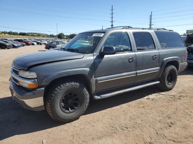 1GNFK16Z72J147517 - 2002 CHEVROLET SUBURBAN K1500 CHARCOAL photo 1