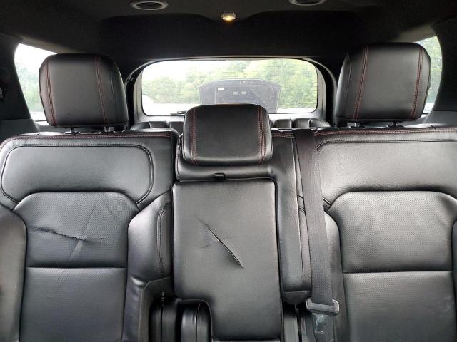 1FM5K8GT1HGD73660 - 2017 FORD EXPLORER SPORT Czarny zdjęcie 10