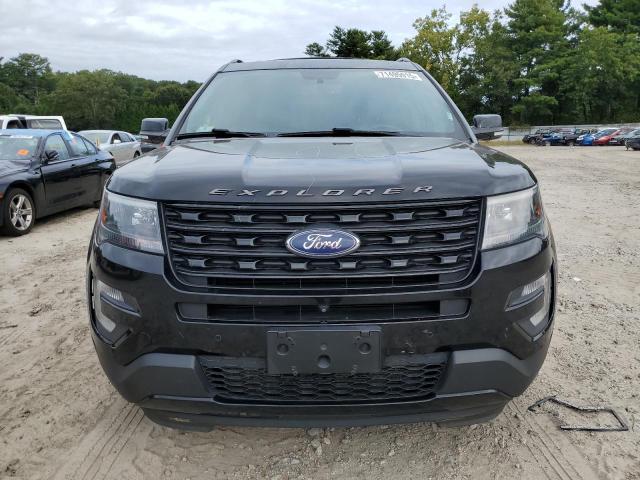 1FM5K8GT1HGD73660 - 2017 FORD EXPLORER SPORT Czarny zdjęcie 5
