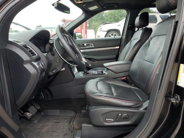 1FM5K8GT1HGD73660 - 2017 FORD EXPLORER SPORT Czarny zdjęcie 7