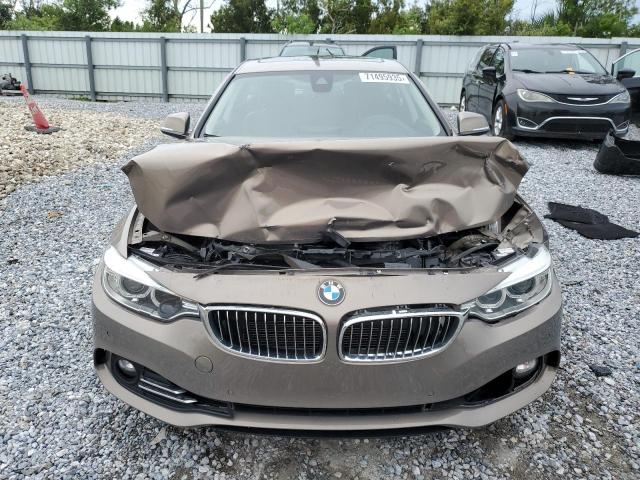 WBA4A5C50FG052079 - 2015 BMW 428 I GRAN COUPE TAN photo 5