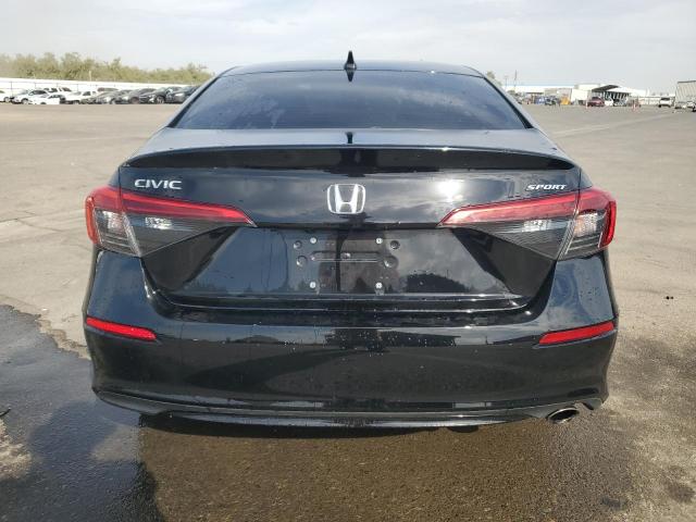 2HGFE2F5XNH591811 - 2022 HONDA CIVIC SPORT BLACK photo 6