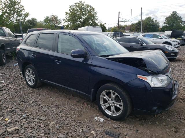 JA4AD3A38EZ009660 - 2014 MITSUBISHI OUTLANDER SE BLUE photo 4