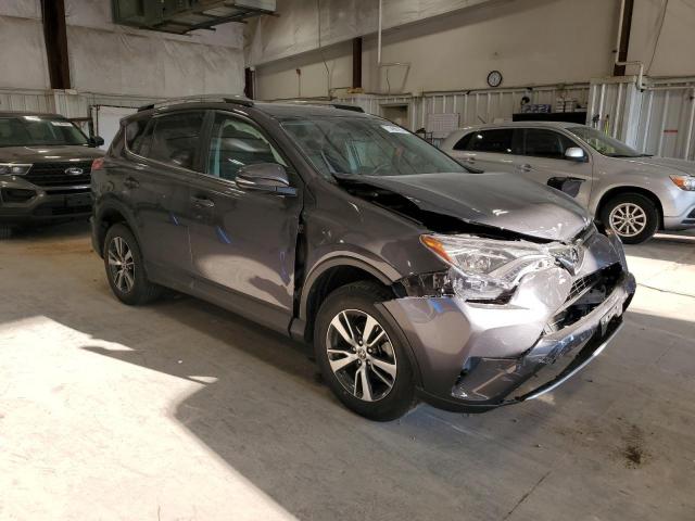 2T3RFREV4HW671922 - 2017 TOYOTA RAV4 XLE رمادي صورة 4