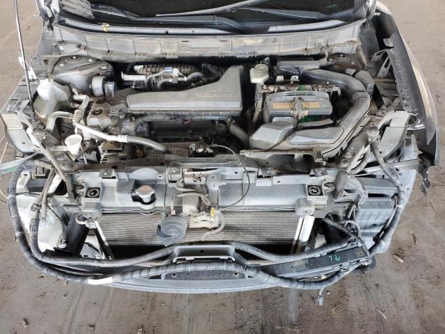 JN8AT2MT8HW141262 - 2017 NISSAN ROGUE S GRAY photo 11
