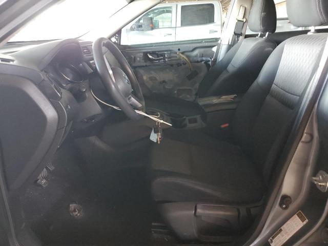 JN8AT2MT8HW141262 - 2017 NISSAN ROGUE S GRAY photo 7