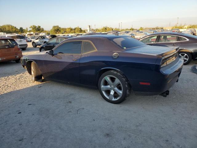 2C3CDYBT8EH111653 - 2014 DODGE CHALLENGER R/T BLUE photo 2