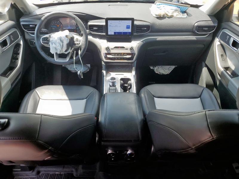 1FMSK8DH8PGB78432 - 2023 FORD EXPLORER XLT WHITE photo 8