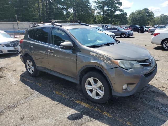 JTMWFREV9DD003382 - 2013 TOYOTA RAV4 XLE GRAY photo 4