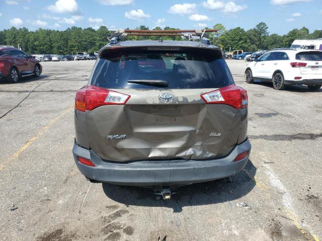 JTMWFREV9DD003382 - 2013 TOYOTA RAV4 XLE GRAY photo 6