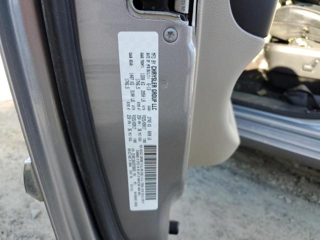 2C4RC1BGXDR796802 - 2013 CHRYSLER TOWN & COU TOURING 银色 照片 12