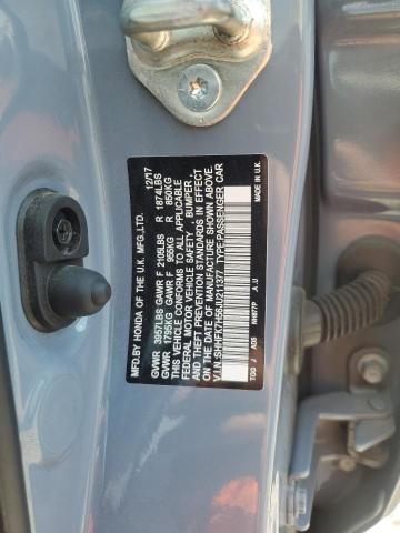 SHHFK7H56JU211377 - 2018 HONDA CIVIC EX ლურჯი ფოტო 13