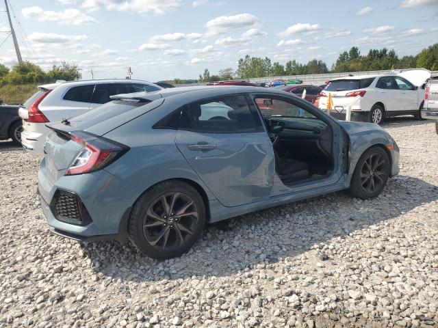 SHHFK7H56JU211377 - 2018 HONDA CIVIC EX ლურჯი ფოტო 3