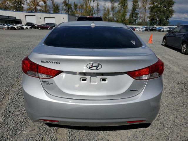 KMHDH4AE0BU123347 - 2011 HYUNDAI ELANTRA GLS SILVER photo 6