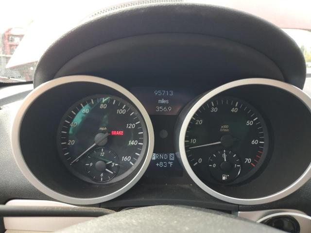 WDBWK56F65F043631 - 2005 MERCEDES-BENZ SLK 350 MAROON photo 9