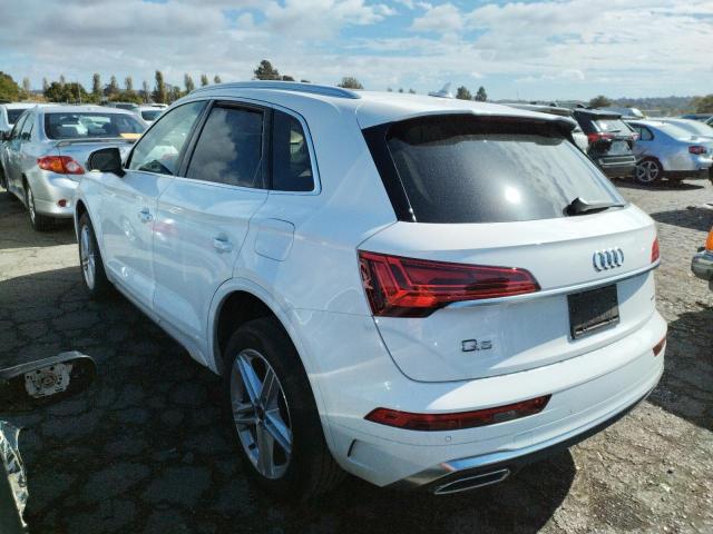 WA1E2AFY5N2076127 - 2022 AUDI Q5 PREMIUM PLUS 55 WHITE photo 2