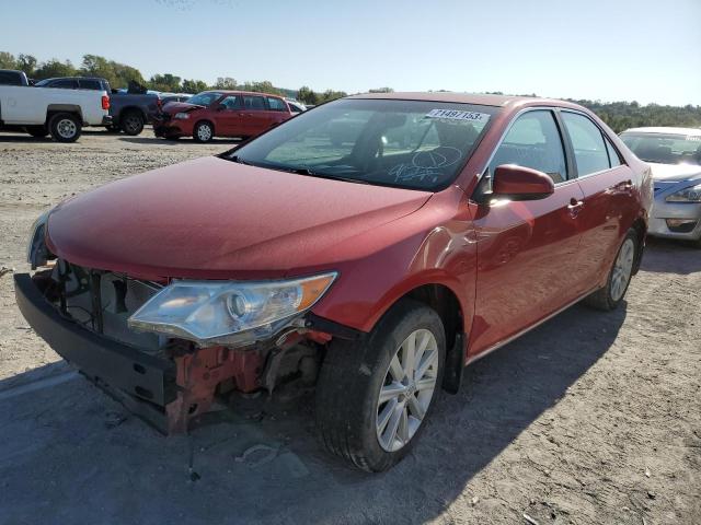 4T4BF1FK4CR165070 - 2012 TOYOTA CAMRY BASE RED photo 1
