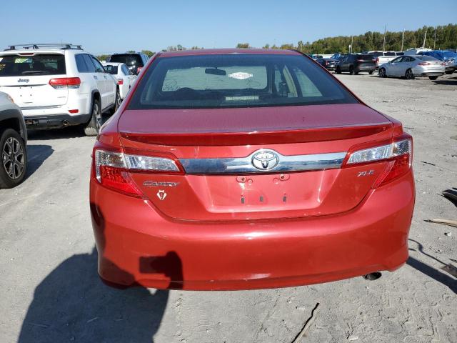 4T4BF1FK4CR165070 - 2012 TOYOTA CAMRY BASE RED photo 6