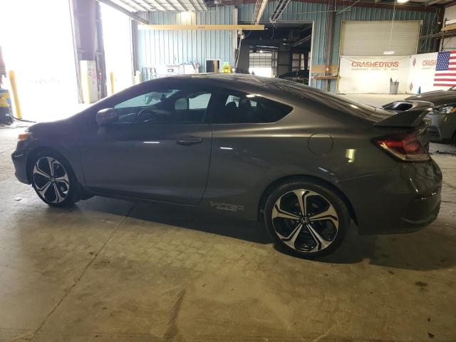 2HGFG4A53FH700222 - 2015 HONDA CIVIC SI GRAY photo 2