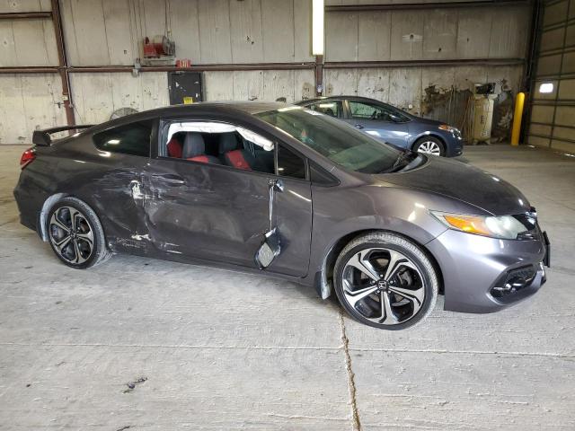 2HGFG4A53FH700222 - 2015 HONDA CIVIC SI GRAY photo 4