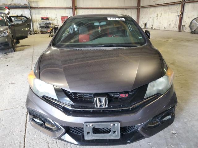 2HGFG4A53FH700222 - 2015 HONDA CIVIC SI GRAY photo 5