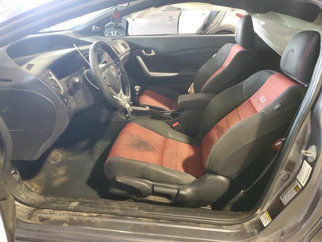 2HGFG4A53FH700222 - 2015 HONDA CIVIC SI GRAY photo 7