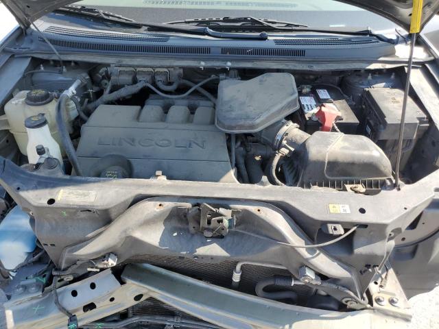2LMDJ6JC3ABJ00541 - 2010 LINCOLN MKX GRAY photo 11